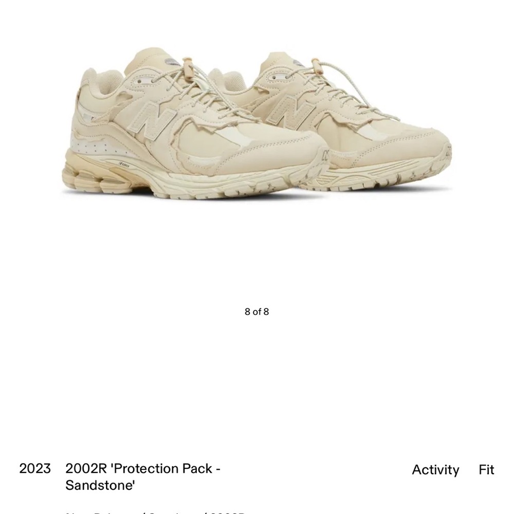 New Balance 2002R ‘Protection Pack’ Beige Sneakers. Hard to find!!